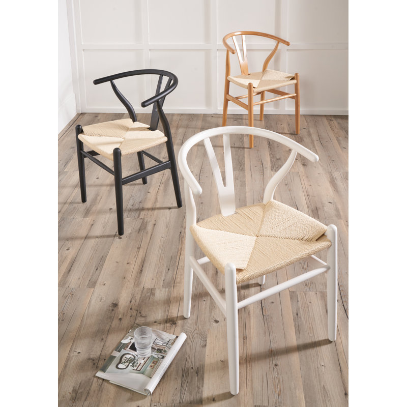 Quinn Upholstered Dining Chair, Natural
