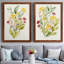 Spring Sprigs I - ensemble de 2 peintures sur toile encadrées-1778632673-1778632675