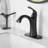 Waterfall Single Hole Bathroom Faucet Single-Handle Bathroom Sink Faucet with Drain Assembly