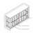 LED Curio Display Cabinet Antique Display Cabinet with Glass Doors Adjustable Shelves-1217867657