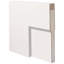 Porte intérieure pré-montée moulée en bois manufacturé 3 panneaux-70089745-70089749