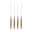 French Home Laguiole Connoisseur Olivewood BBQ Steak Knive Set-2033893254