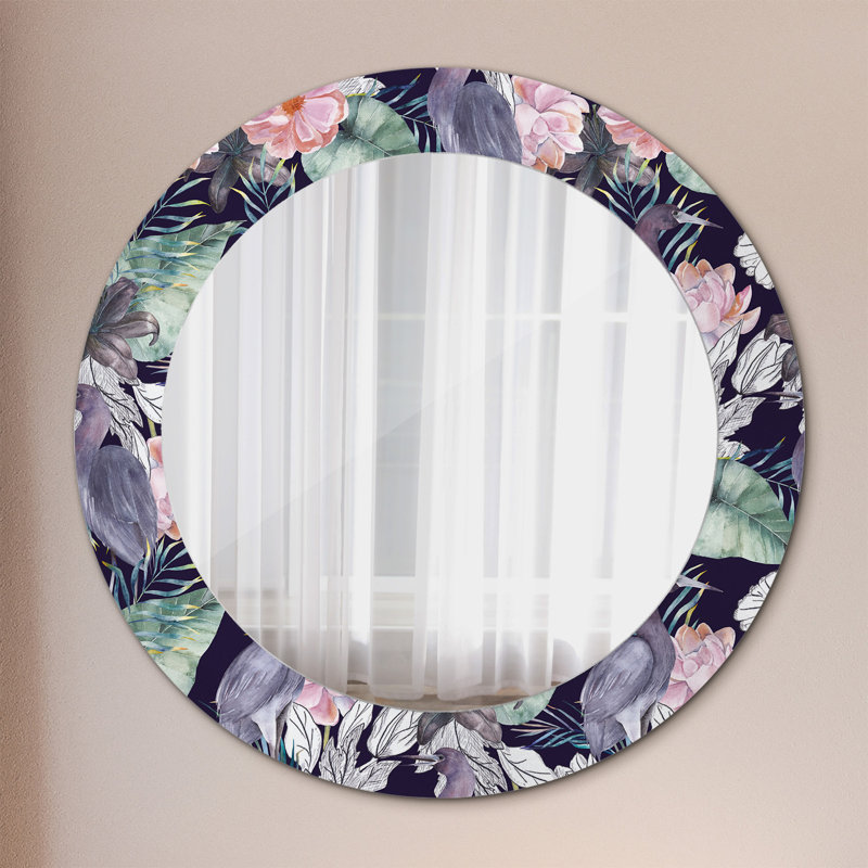 Huldar Glass Flat Wall Mirror