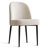 Linen Upholstered Parson Chair with Metal Legs-294990546