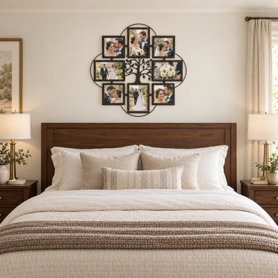 19" Black Novelty Collage Picture Frame