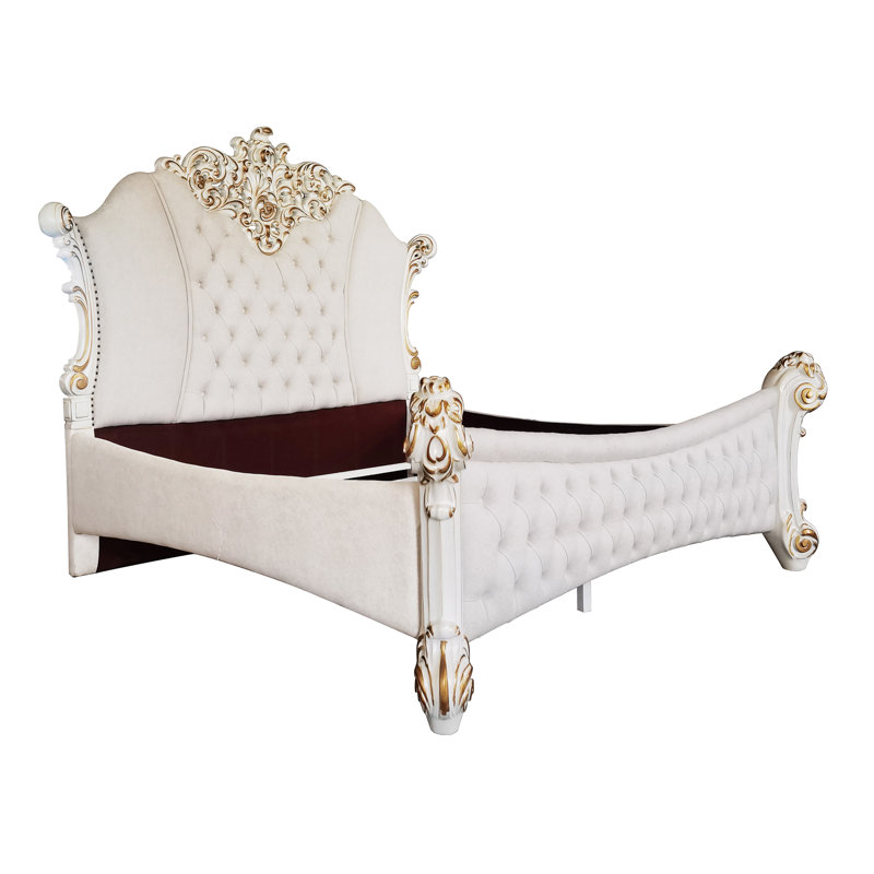 Casada Upholstered Bed, Très grand californien