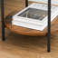 Table de bout à plateau en acier avec rangement Kappel-708169397