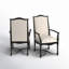 CiaoBella Upholstered Arm Chair-46624507