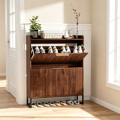 17 Pair Shoe Storage