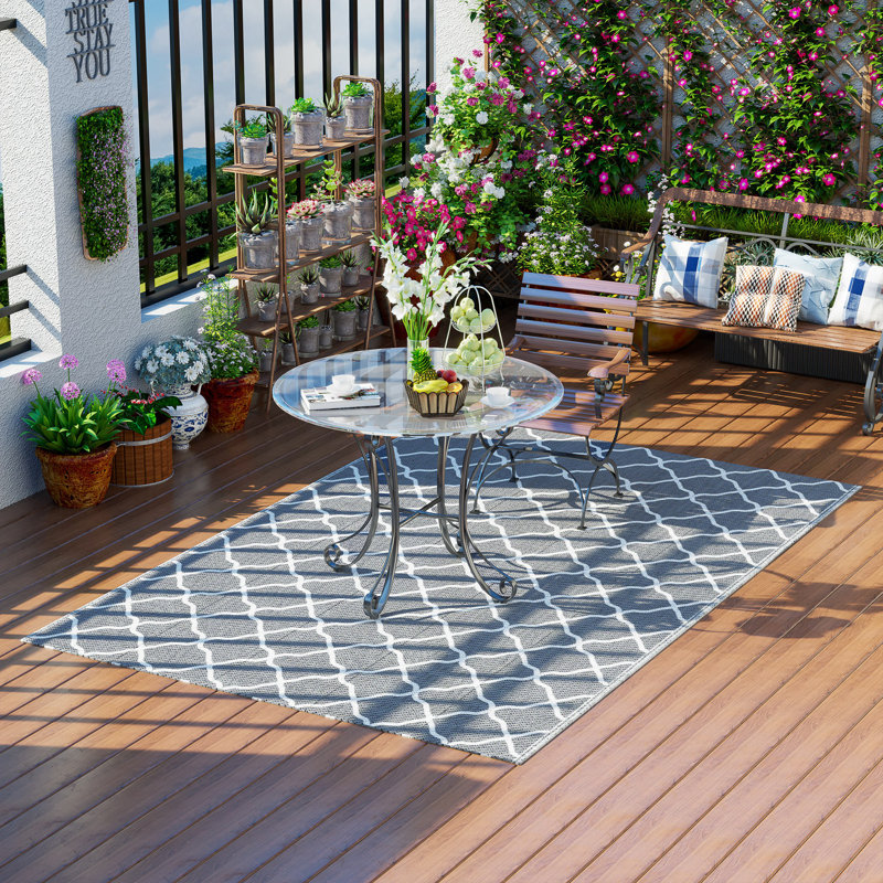 Tapis intérieur / extérieur rectangulaire 6 pi x 9 pi Rawl