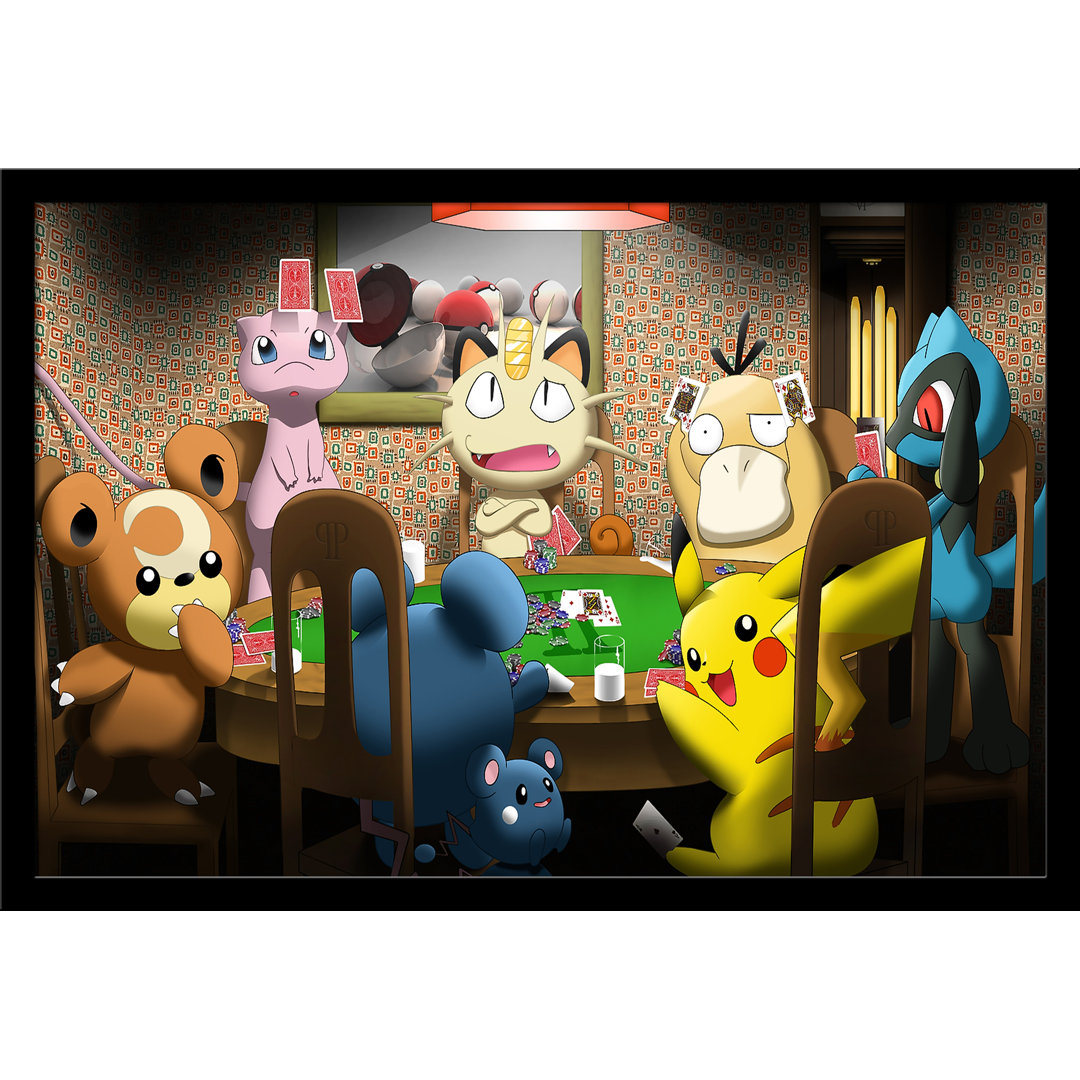 " Pokemon Poker Game " Buy Art For Less