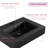 24"W x 18"D Wall Mounted Solid Surface Sink with Overflow & Single-Faucet Hole-112964837