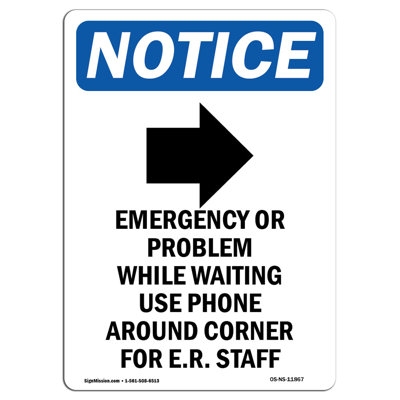 Emergency or Problem Sign