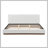 Boucle Upholstered Bed With Solidwood Frame & Support Slats-269173937-300088831