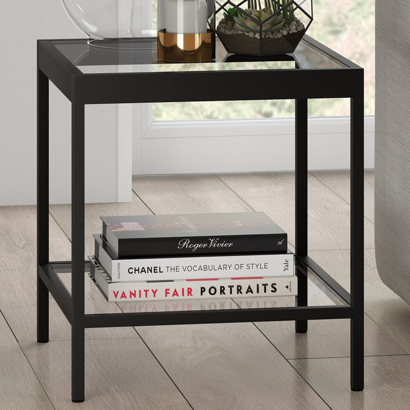 Alexis Seral Side Table, Black