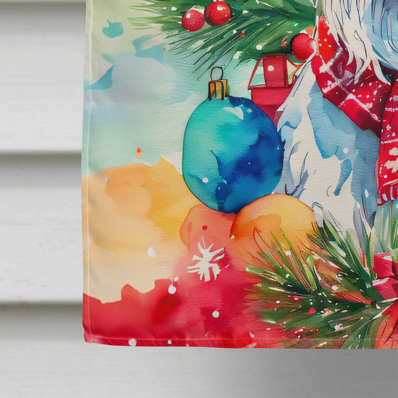 Double Sided Polyester Christmas, 40'' H x 28'' W