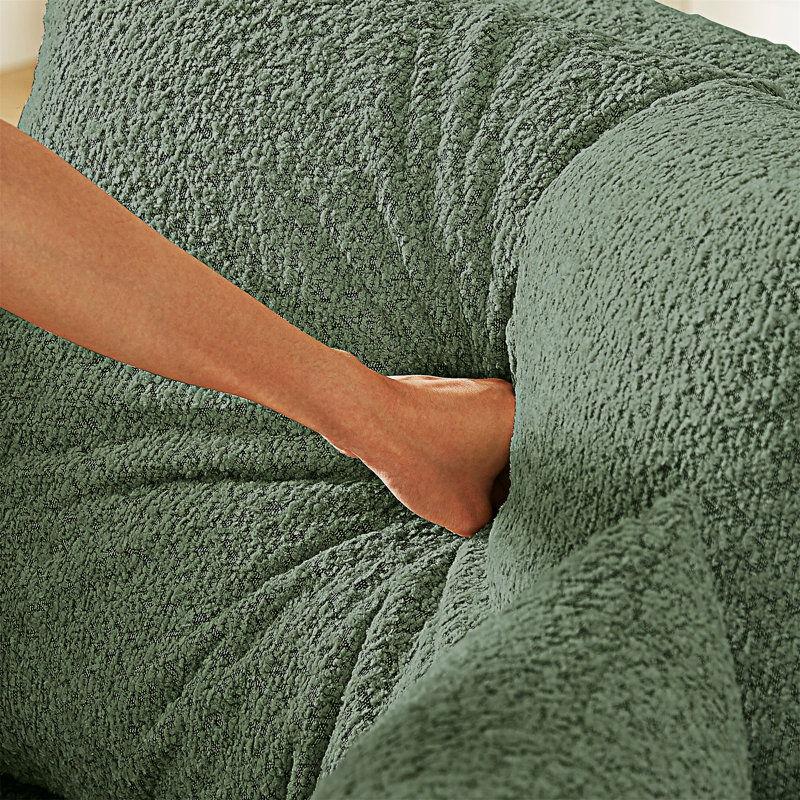 Canapé-lit convertible avec coussin, Vert