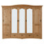 Caleta 5 Door Solid Wood Wardrobe-656648088