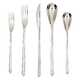 Dragonfly 5 Piece 18/10 Stainless Steel Flatware Set, Service for 1