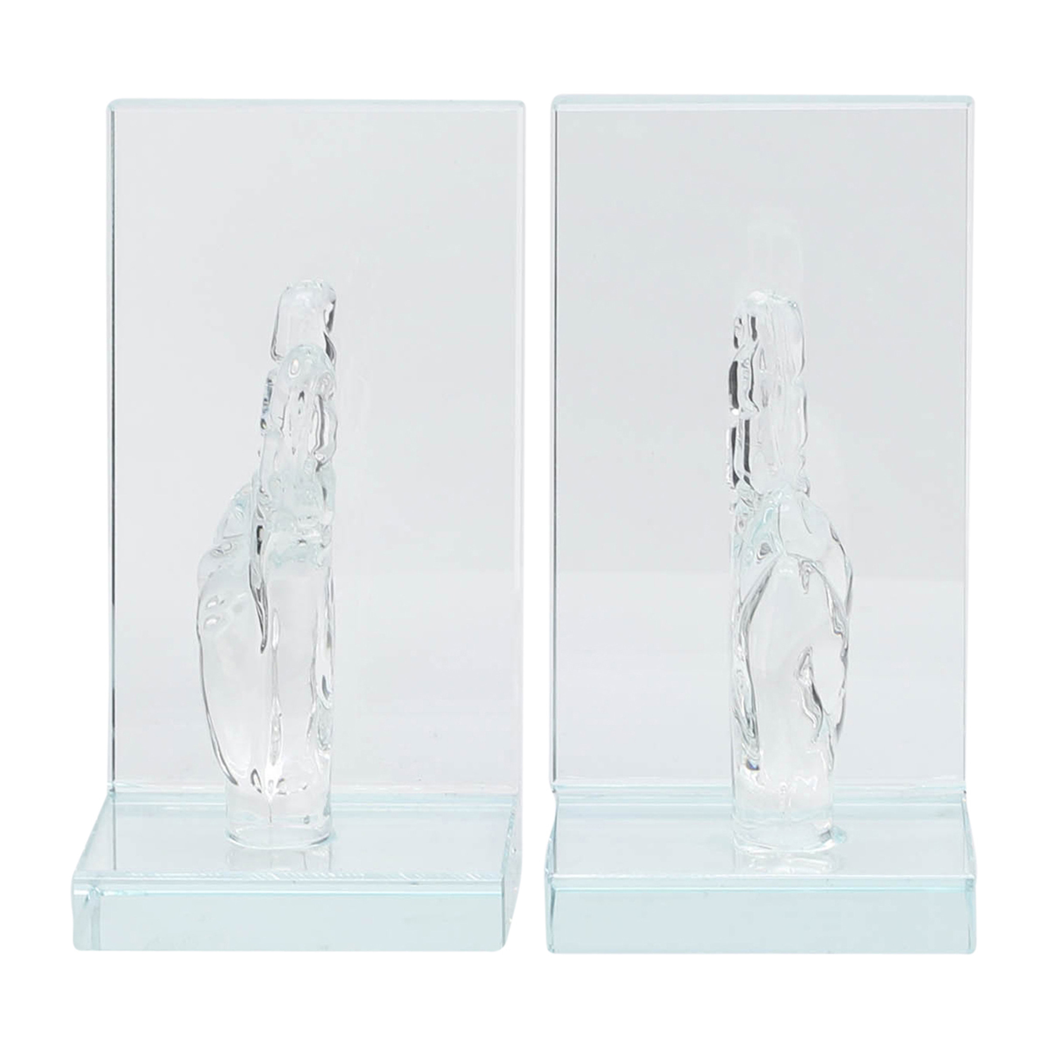 2 Serre-Livres Pieuvre En Résine Argentée - Déco Maritime Et Originale - 26x17cm