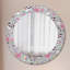 Huldar Glass Flat Wall Mirror