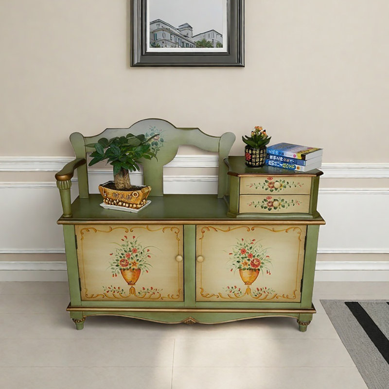 45.3in Multi-functional Shoe Change Stool