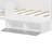 Wooden Twin Size Daybed With Storage Shelves And Lockers, Multi-Functional Bed With Study Desk And Matching Stool-2000344248
