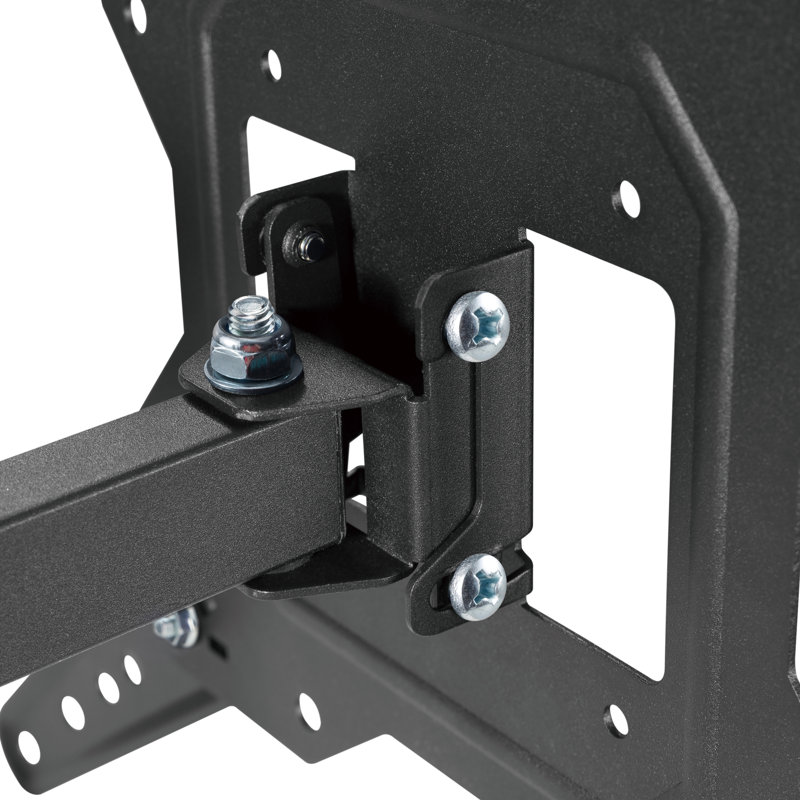 Black Full-Motion Wall Mount for 23-55 Inch TVs