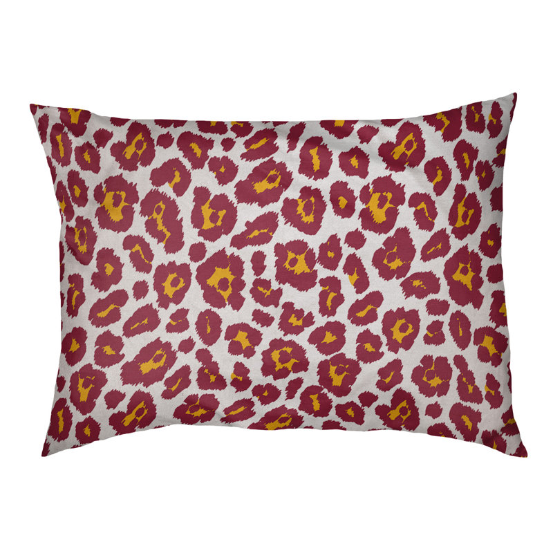Lit pour chat Designer, Blanc / orange / noir, Grande taille L 42 po x l 52 po