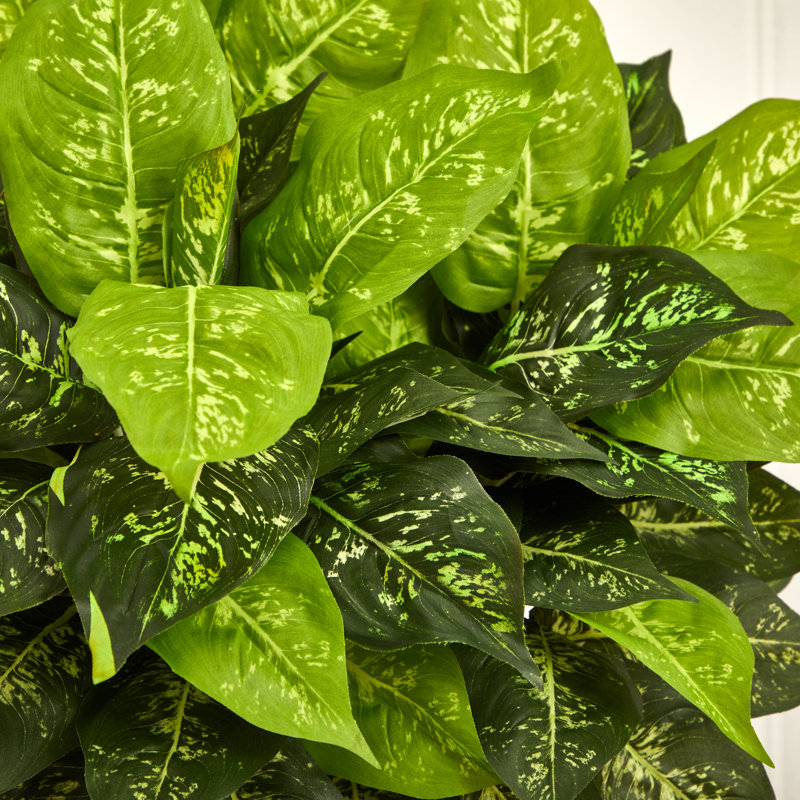 28 " H Faux Foliage Plant in Ceramic Planter