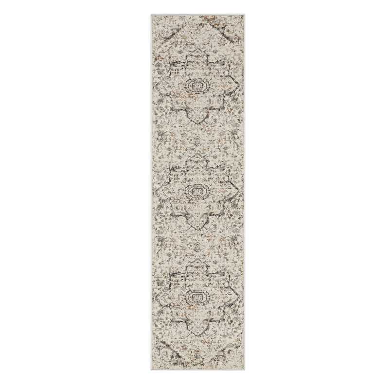 Tapis crème Castor, Tapis de couloir 2 pi x 8 pi