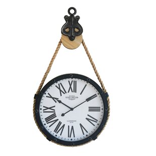 MB Ship's Clock Solid Brass Nautical Ships Maritime Timekeeper