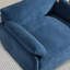 Fauteuil d'appoint moderne et surdimensionné en chenille-1264932308
