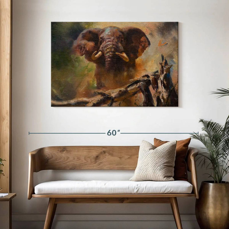 Brampt Elephant's Dream, 30" H x 45" W