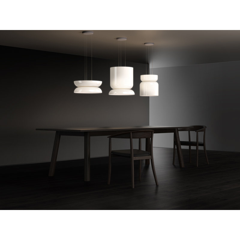 Luminaire suspendu géométrique à 2 lumières Totem