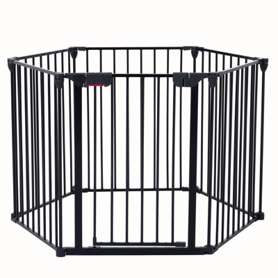 Barrière de sécurité réglable 150 "pour animaux de compagnie, enfants et foyer Garth