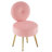 Noehly Upholstered Velvet Accent Stool Vanity Chair-1464942488