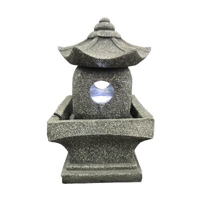 Hi-Line Gift Ltd. Outdoor Weather Resistant Tabletop Fountain with ...