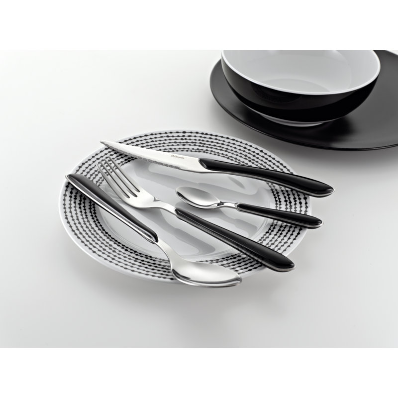 Amefa ECLAT 18/0 Stainless Steel Cutlery Set 16 Piece for 4 People, Grey