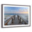 «Pensacola Sunset» par Ayeasha, reproduction de photo encadrée