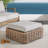Sunbrella® Outdoor Ottoman Seat Cushion-98799732-98799750