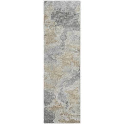 Premium Machine Washable Hintzen AMF67 Beige Rug