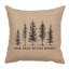 Coussin Wooded River Image - Cou de bois - Paille de lin-1036709577