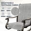 Ashan 6-Piece Swivel Rocking Patio Chair Metal Outdoor Dining Armchair Set -1703468664