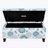 Storage Bench with Floral Patterned Fabric
