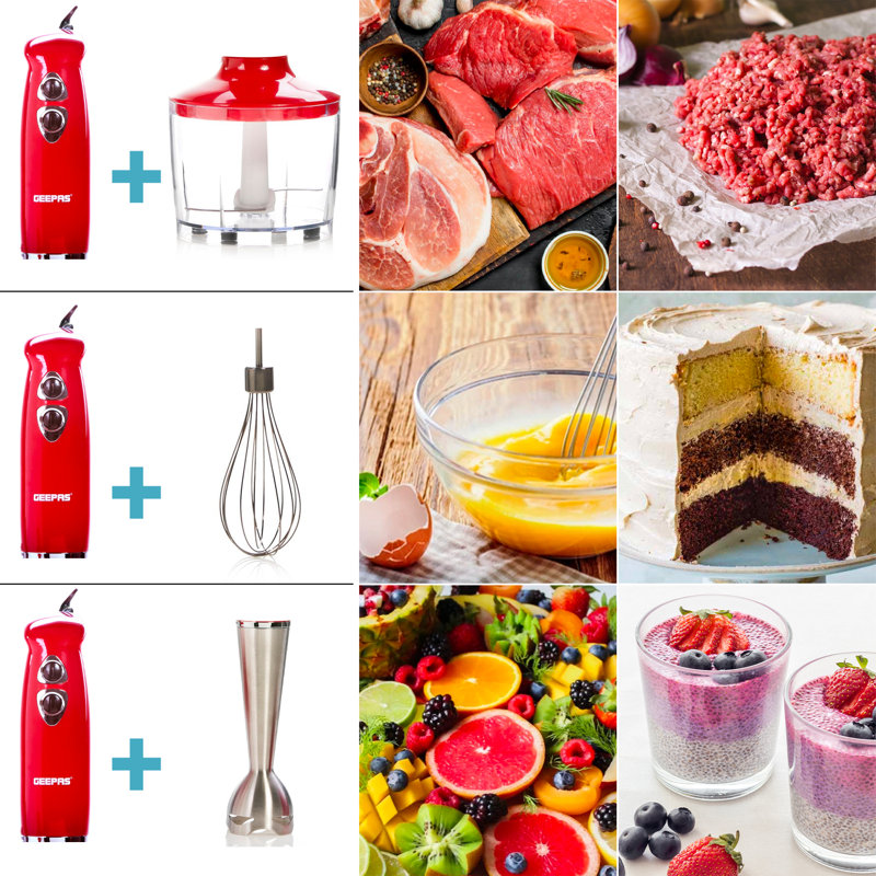 Geepas 2 Speed Hand Immersion Blender