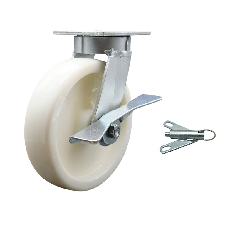 Roulettes pivotantes Kingpinless