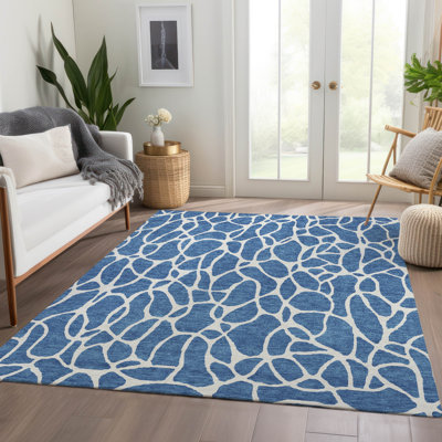 Tapis géométrique Guada AMF1024 lavable à la machine de qualité supérieure