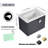 Germina 28'' Single Bathroom Vanity with Ceramic Top-1249244762-1213893464