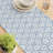 Rectangular Geometric Cotton Twill Table Runner-26404655